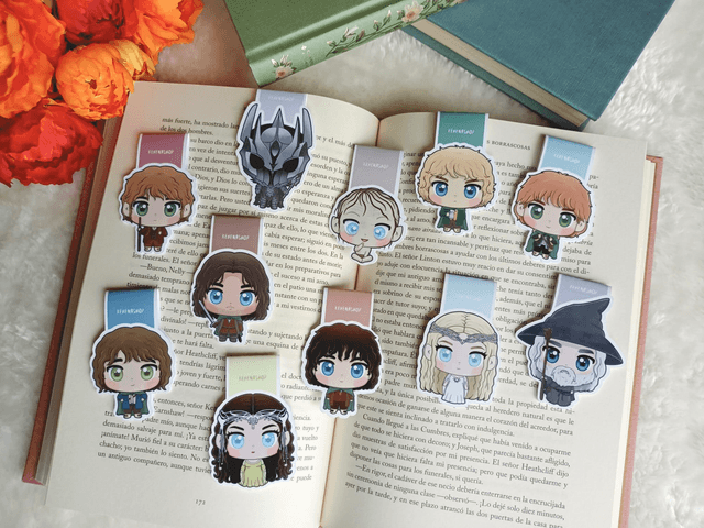 El Señor de los Anillos/The Lord of the Rings - Marcapáginas/Bookmarks