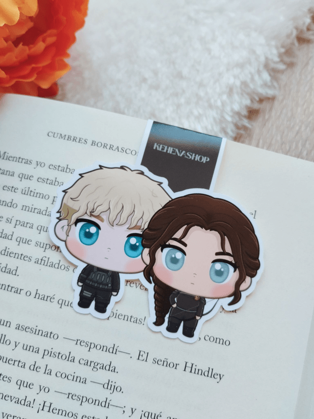 Los juegos del hambre/The Hunger Games - Marcapáginas magnéticos/Magnetic Bookmarks