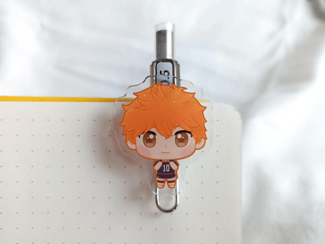 Bolígrafo/Pen Haikyuu - Hinata, Nishinoya
