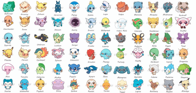 Camiseta personalizable / Customizable T-shirt | Pokemon - Digimon - Hamtaro - Animal Crossing - Haikyuu
