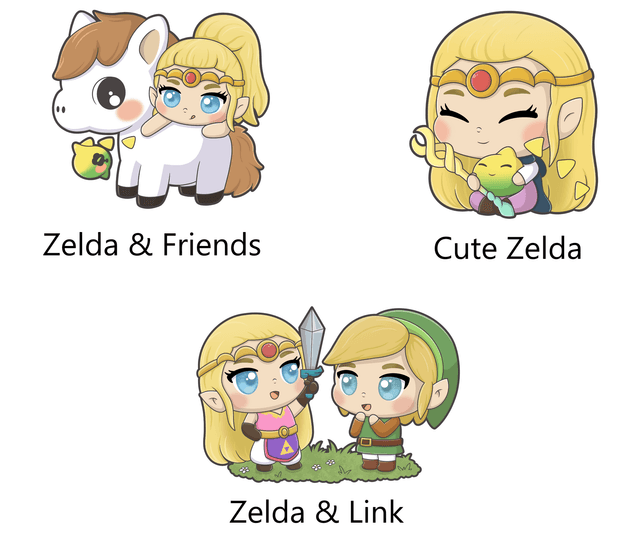 Zelda - Print