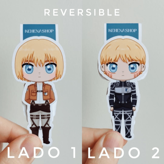 Shingeki no Kyojin (Ataque a los titanes) - Marcapáginas / Shingeki no Kyojin (Attack on Titan) - Bookmarks
