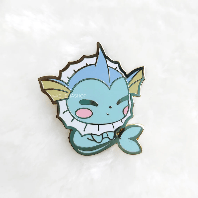 Vaporeon Hard Enamel Pin | Pokemon