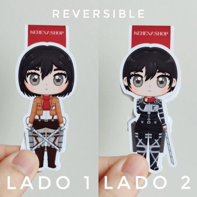 Shingeki no Kyojin (Ataque a los titanes) - Marcapáginas / Shingeki no Kyojin (Attack on Titan) - Bookmarks