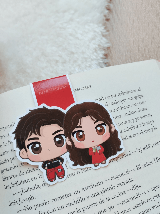 Acelerando en rojo - Marcapáginas magnéticos