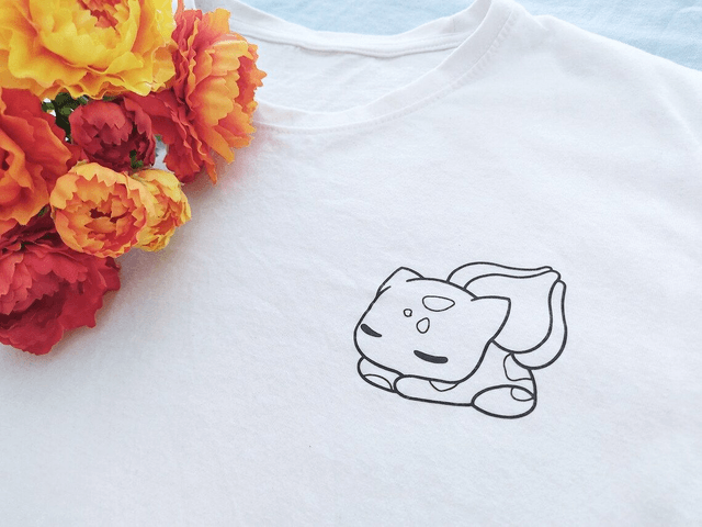 Camiseta personalizable / Customizable T-shirt | Pokemon - Digimon - Hamtaro - Animal Crossing - Haikyuu