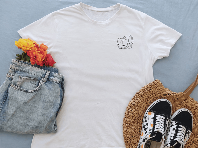 Camiseta personalizable / Customizable T-shirt | Pokemon - Digimon - Hamtaro - Animal Crossing - Haikyuu
