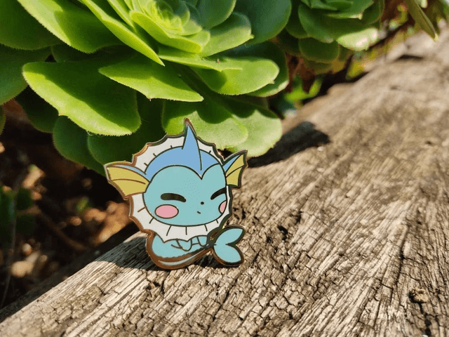Vaporeon Hard Enamel Pin | Pokemon