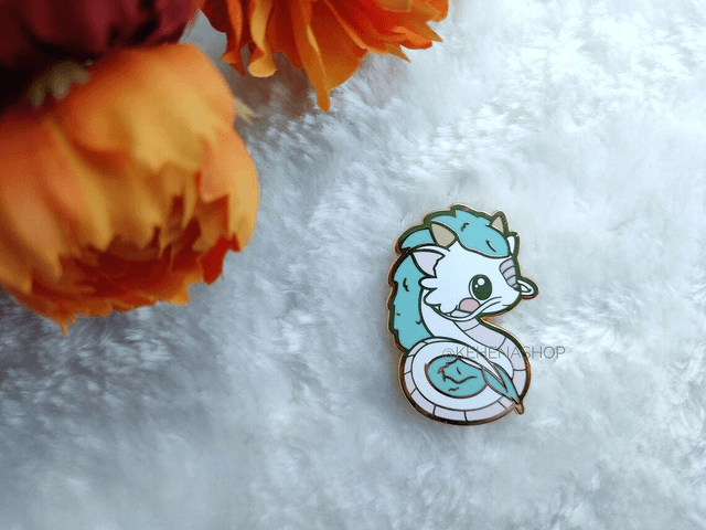 Haku baby dragon Hard Enamel Pin | Spirited Away/El viaje de Chihiro