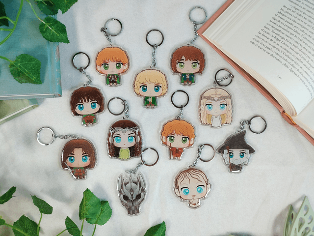 Llaveros/Keychain El Señor de los Anillos/ Lord of the Rings