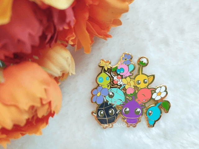 Pikmin Hard Enamel Pin