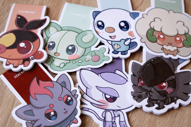 Pokemon Gen 5 Marcapáginas / Bookmarks